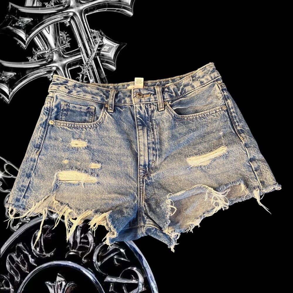 Forever-21 Women's Blue Shorts